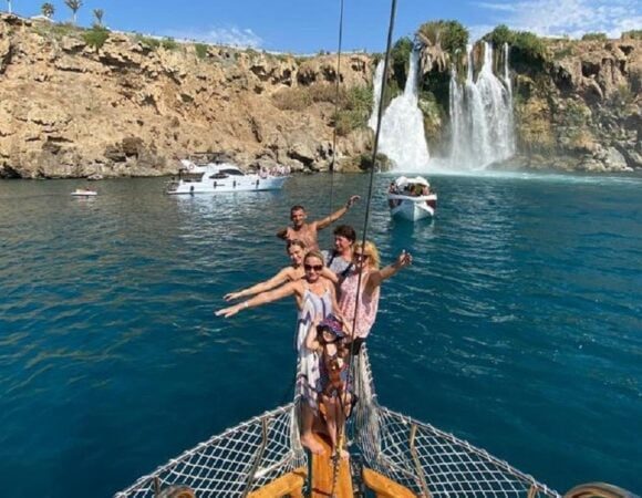 Antalya Boat Tour to Waterfalls